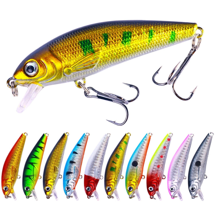 HENGJIA MI158 Floating Mino Bionic Lures, 1, 2, 3, 4, 5, 6, 7, 8, 9, 10, 10 Colors Bagged, 10 Colors Boxed