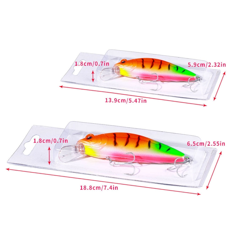 HENGJIA Long-distance Casting Sinking Minnow False Bait, 9.5cm 15g, 12cm 32g
