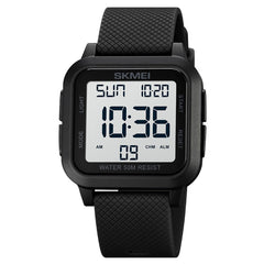 SKMEI 1894 Square Sports Waterproof Student Simple Multifunctional Luminous Watch, 1894