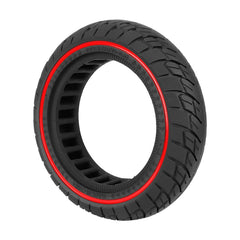 For Ninebot Max G30 10 X 2.5 Inch  (60/70-6.5) Scooter Solid Rubber Tire, 10 X 2.5 Inch Red Line, 10 X 2.5 Inch Black
