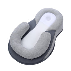 Baby Breastfeeding Pillow Lying Feeding Baby Anti-spitting Milk Slope Pad, Pillow Gray