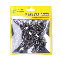HENGJIA SS007 50pcs/bag B-pin Connector 8 Shape Swivel Loop Accessories, 14+1B (25mm)