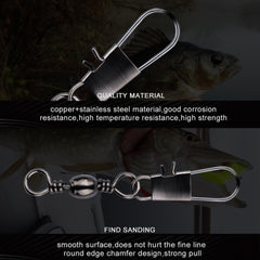 HENGJIA SS007 50pcs/bag B-pin Connector 8 Shape Swivel Loop Accessories, 14+1B (25mm)