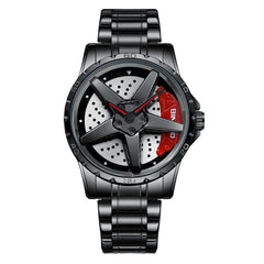 BINBOND D002 Car Hub Dial Multifunctional Waterproof and Wear-resistant Men's Watch