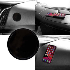 10pcs 5cm Vehicle Round Strong Sticky Non-slip PU Mat, 5cm