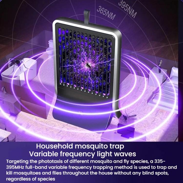 Electric Mosquito Killer Lamp Wall-Mounted Household Mosquito Repellent, USB Plug, Rechargeable 2000mAh, Rechargeable 4000mAh