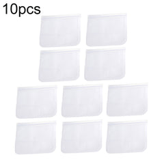 10pcs EVA Refrigerator Reusable Food Airtight Peservation Bag, Size:, Small, Medium, Large, Extra Large