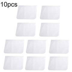 10pcs EVA Refrigerator Reusable Food Airtight Peservation Bag, Size:, Small, Medium, Large, Extra Large