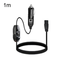 12V/24V Car Refrigerator Cable B Suffix Cigarette Lighter Plug Power Cord, Length:, 1m Without Switch, 1m With Switch, 2m With Switch, 3m Without Switch, 3m With Switch, 4m Without Switch, 4m With Switch, 5m Without Switch, 5m With Switch