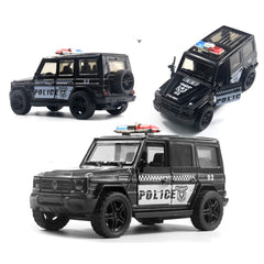 1:36 Off-road Police Car Ambulance Model Boy Car Toy With Sound and Light, Police Car, Ambulance Car, fire truck, Army