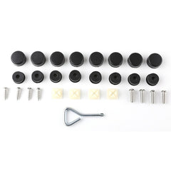 For North American Models Silicone License Plate Frame, Screw Accessories