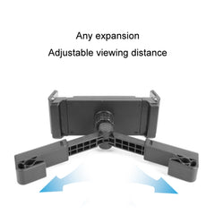 Car Back Seat Buckle Type Rotating Telescopic Mobile Phone Tablet Holder, Tablet Holder(Black)