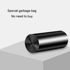 Car Garbage Bag Rear Seat Folding Storage Bag, Magnetic Attraction Black