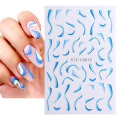 French Style Manicure Sticker Pop Stripe Line Nail Sticker, Stz-CS069, Stz-CS070, Stz-CS071, Stz-CS072, Stz-CS073, Stz-CS074, Stz-CS075, Stz-CS076, Stz-CS077, Stz-CS078, Stz-CS079, Stz-CS090, Stz-CS091, Stz-CS092, Stz-CS116, Stz-CS117, Stz-CS118       ...