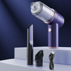 SUITU  ST-6638 Car Wireless Vacuum Cleaner Suction and Blower Integrated With Light ,Spec:, Basic Type-A Charge, Luxury  Type-A Charge, Top Version Type-C