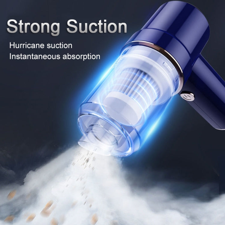 SUITU  ST-6638 Car Wireless Vacuum Cleaner Suction and Blower Integrated With Light ,Spec:, Basic Type-A Charge, Luxury  Type-A Charge, Top Version Type-C