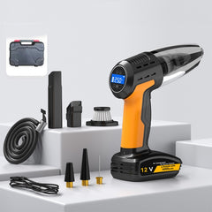 5 In 1 60W  Double Motor Car Vacuum Cleaner With Blowing Air Pump Pressure Measuring Lighting Function, SUITU ST-6637 Wired, SUITU ST-6637  Wireless Model, SUITU ST-6637 Wired +Toolbox, SUITU ST-6637  Wireless+Toolbox