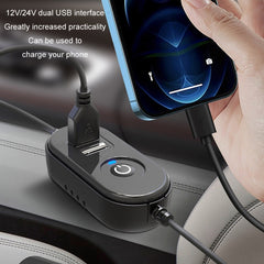 F6026 Large Suction Cup Vehicle-Mounted Double-Head Fan, F6026 USB, F6026 Cigarette Lighter with USB