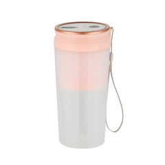LGZ-1 500ml 50W 4 Blades Electric Portable Juicer Rechargeable Juice Extractor, LGZ-1 (White), LGZ-1 (Green), LGZ-1 (Pink)