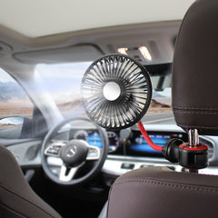 F508 Car Rear Seat USB Air Speed Adjustable Hose Fan, F508
