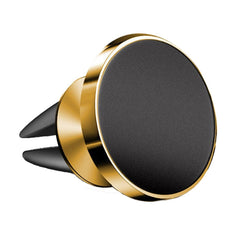 Air Outlet Type Aluminum Alloy Car Magnetic Suction Bracket Navigation Phone Holder, Air Outlet (Black), Air Outlet (Gold), Air Outlet (Silver)
