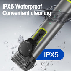 IPX5 Waterproof Men Multi-Functional Barber 4 In 1 Shaver Nose Hair Set USB Charging Push, 677 4 In 1