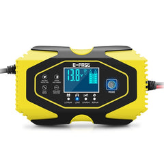 E-FAST Car Battery Charging LED Current Voltage Power Display Charger, EU Plug, US Plug, UK Plug, AU Plug, JPN Plug