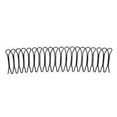 Hair-Fixed Hairpin Headband Hair Accessories Round Hairstyle Invisible Comb, A, B, C, D, E