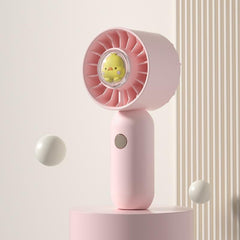 Hand Holds Small Fan Portable Mini Pocket Fan, Pink Duck, Blue Duck, Green Duck, White Duck, Pink Spray Plating Version, Blue Spray Plating Version, Green Spray Plating Version, White Spray Plating Version