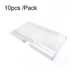 10pcs /Pack Label Strip Supermarket Display Price Sign, 40 x 60mm, 40 x 80mm, 40 x 100mm