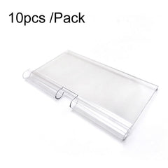 10pcs /Pack Label Strip Supermarket Display Price Sign, 40 x 60mm, 40 x 80mm, 40 x 100mm