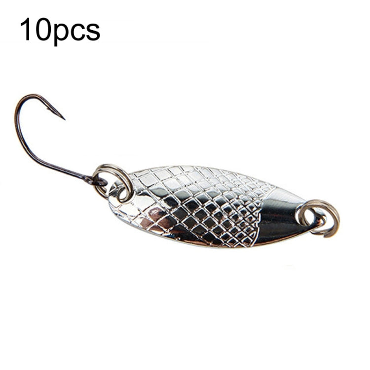 Single Hook Spoon Type Horse Mouth Melon Sequins False Lures Fishing Lures, 10pcs 5g, 10pcs 3.5g, 10pcs 2.5g, 10pcs 2g Mesh, 10pcs 2g Butterfly