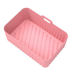 For Ninja DZ201 Air Fryer Silicone Liner Mat Reusable Basket Tray, Gray Thick Model (140g), Pink Thick Model (140g), Blue Thick Model (140g), Red Thick Model (140g), Black Thick Model (140g), Gray Thin Model (95g), Black Thin Model (95g)               ...