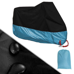 190T Motorcycle Rain Covers Dustproof Rain UV Resistant Dust Prevention Covers, XL, XXL