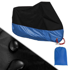 190T Motorcycle Rain Covers Dustproof Rain UV Resistant Dust Prevention Covers, XL, XXL