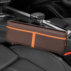 Leather Car Seat Gap Multifunctional Storage Box