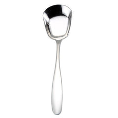 Small 304 Stainless Steel Spoon Glossy Thickened Flat Head Flat Bottom Serving Spoon, Stainless Steel Color, Titanium Gold, Rose Gold, Colorful, Black, Blue