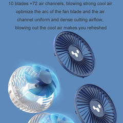 12v/24v Car Fan USB Interface Powerful Double Head Electric Fan