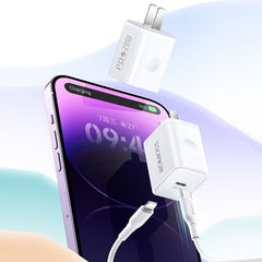 ROMOSS PD20W Fast Charger For Apple/Huawei And Xiaomi, CN Plug, Single-port
