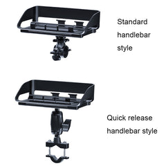 Rotatable Bicycle and Motorcycle Anti-shake Fixed Mobile Phone Holder with Sun Visor, Classic Model, Universal Model