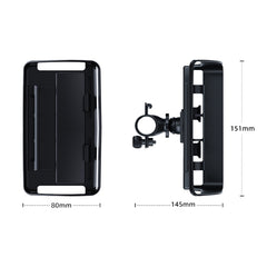 Rotatable Bicycle and Motorcycle Anti-shake Fixed Mobile Phone Holder with Sun Visor, Classic Model, Universal Model