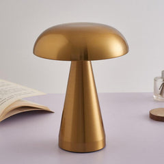 Bar Restaurant Table Lamp Bedside Atmosphere Rechargeable Mushroom Lamp Dimmable Night Light