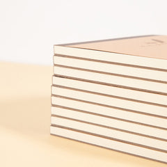 Blank Kraft Sketchbook Doodle Notebook, Small 64K, Medium 32K, Large 18K