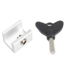 Child Safety Protection Screen Window Limiter Sliding Door Latch With Key, Ordinary Model+Straight Key, Ordinary Model+L Shaped Key, Wider Model+Straight Key, Wider Model+L Shaped Key
