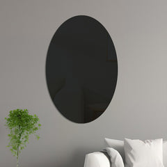 Oval Acrylic Mirror Stereo Wall Stickers Home Decoration Soft Mirror, 15cm x 10cm, 20cm x 13cm, 30cm x 20cm, 42cm x 27cm