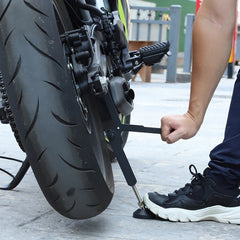Foldable Motorcycle Lifting Frame Rear Wheel Support Frame