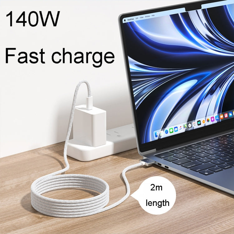 For Macbook Air/Pro Series Type-C To Magsafe 3 Braided Magnetic Cable, 2m