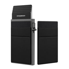 Slim Metal Wallet Pop Up Credit Card Holder RFID Blocking Men Business Card Clip