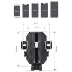 Knob Type Car Air Conditioner Air Outlet Navigation Mobile Phone Holder