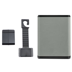 Multifunctional Car Dustbin Car Seatback Door Hanging Storage Box, Beige, Gray, Black